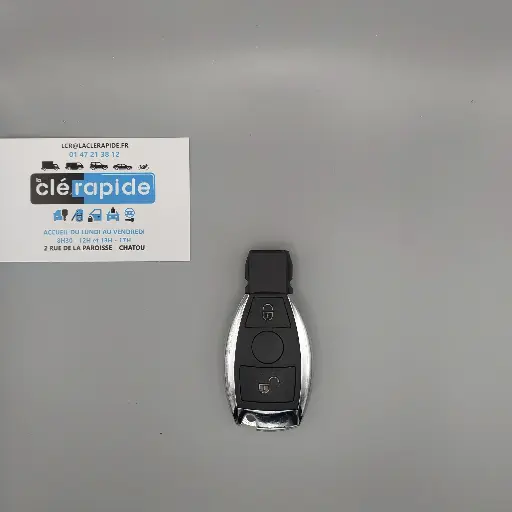 [MR102TE02-AF] TELECOMMANDE MERCEDES 2 BOUTONS 