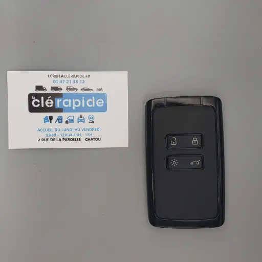 CARTE 4 BOUTONS RENAULT ZOE 2, CLIO 5 - CAPTUR 2 ...