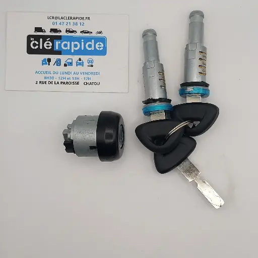 [1.31920] KIT DE BARRIL DE PORTA E ANTIRROUBO SCANIA 4 SERIES F-K-N Codificação e corte incluídos, a partir do código da chave ou foto da chave do veículo