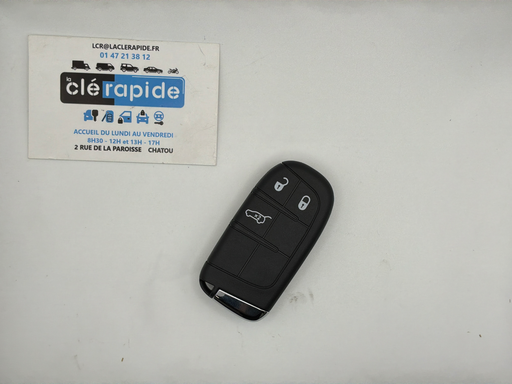 [SIP22P36] Télécommande Fiat 500X (télécommande mains libres SIP22) à vérifier (3 ou 4) boutons 2014-2023 433 MHz