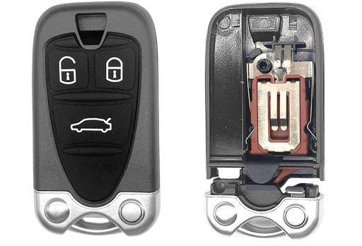 [ALFPS30C] COQUE 3 BOUTONS ALFA ROMEO® LAME SIP22 ALFPS30C