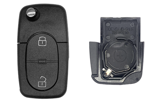 [AUDPS204C] COQUE 2 BOUTONS AUDI® LAME HU66