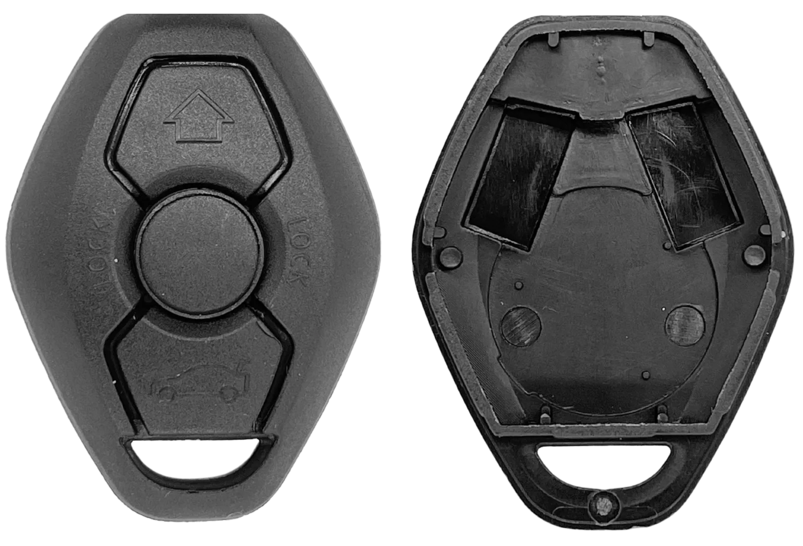 Coque de clé 3 boutons BMW (lame HU92 · réf. BMWPS33C)
