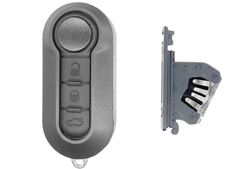 [FIAPS201C] Coque de clé 3 boutons Fiat (lame SIP22 · réf. FIAPS201C)