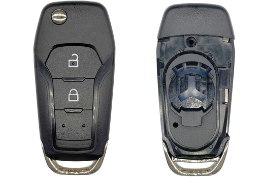 [FORPS201C] NOUVELLE COQUE FORD 2 BOUTONS LAME HU101 RETRACTABLE