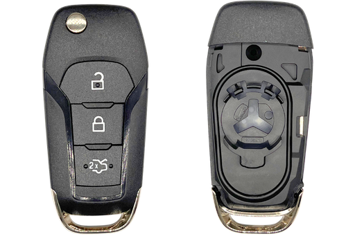 [FORPS301C] NOUVELLE COQUE FORD 3 BOUTONS LAME HU101 RETRACTABLE