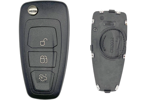 [FORPS308C] Coque de clé 3 boutons Ford (lame HU101 · réf. FORPS308C)