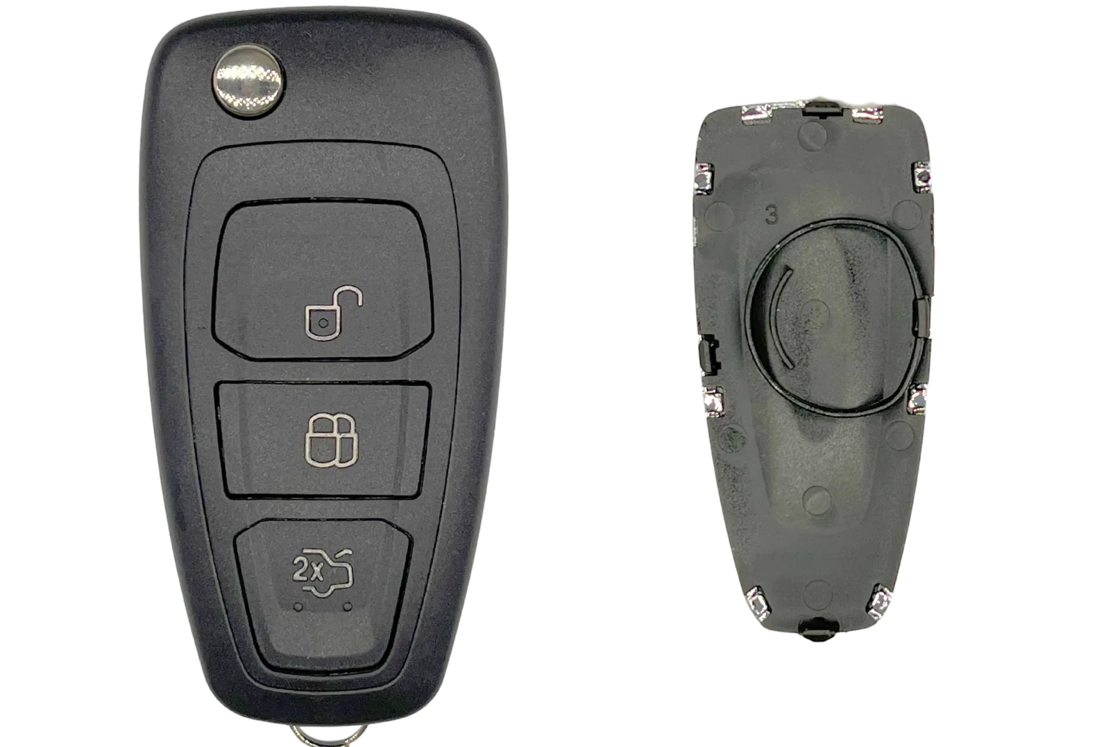 [FORPS309C] Coque de clé 3 boutons Ford (lame FO21 · réf. FORPS309C)