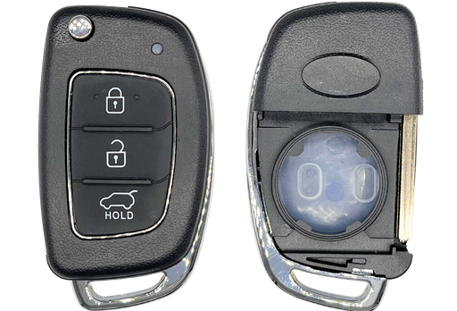 [HKAPS305C] Coque de clé 3 boutons Hyundai / Kia (lame TOY40 · réf. HKAPS305C)