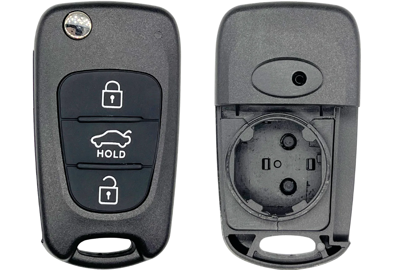 Coque 3 boutons hyundai® / KIA® lame HYN17
