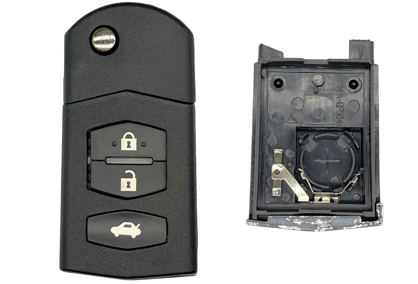 [MAZPS201C] COQUE 3 BOUTONS MAZDA® LAME MAZ24