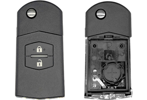 [MAZPS203C] COQUE 2 BOUTONS MAZDA® LAME MAZ24