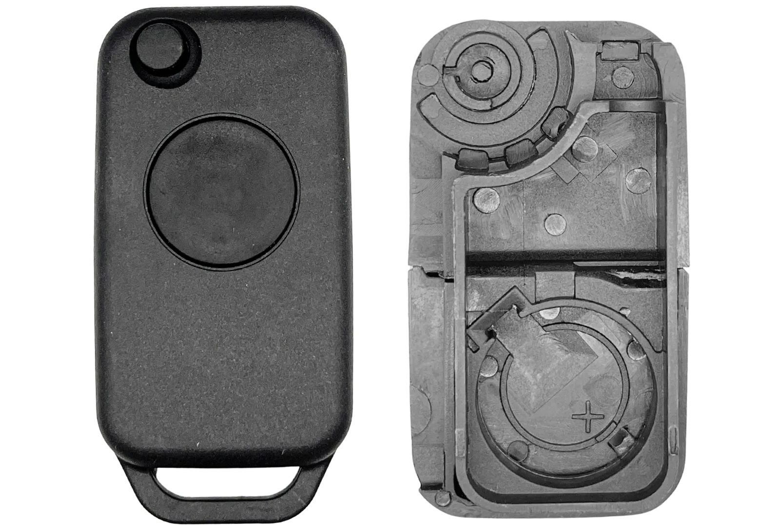 COQUE 1 BOUTON MERCEDES® LAME HU39