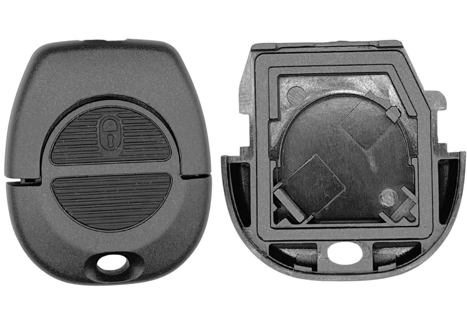 Coque de clé 2 boutons Nissan (profil NSN14 · réf. NISPS25C)