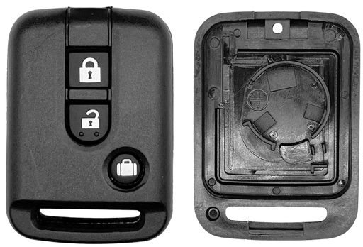 [NISPS33C] Coque de clé 3 boutons Nissan (lame NSN14 · réf. NISPS33C)