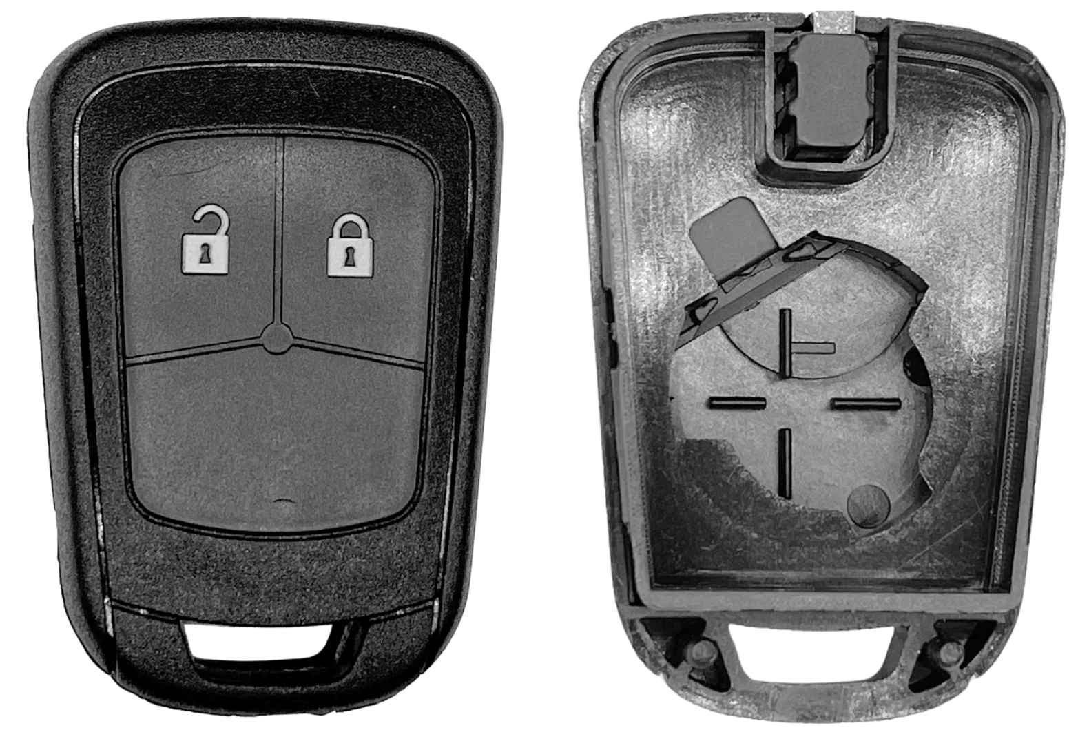 Coque de clé 2 boutons Opel (profil OPEPS25C)