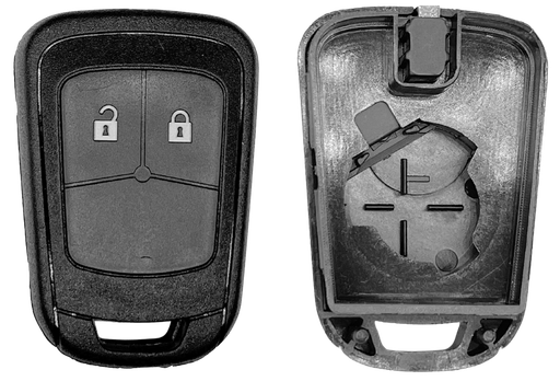 [OPEPS25C] Coque de clé 2 boutons Opel (profil OPEPS25C)