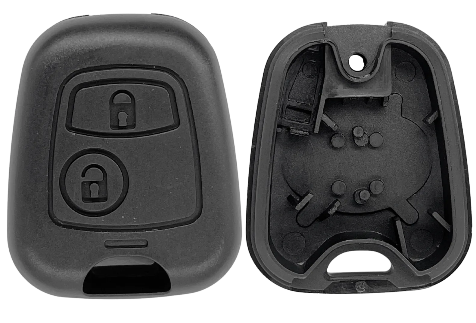 Coque 2 boutons peugeot® / citroën® (utiliser PSA22) lame NE