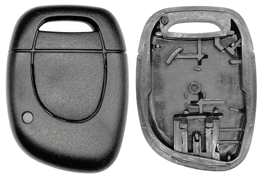 [RENPS10CC] Coque de clé 1 boutons Renault (profil RENPS10CC)
