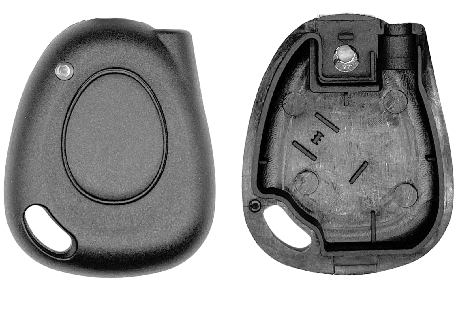 Coque de clé 1 boutons Renault (profil RENPS12C)