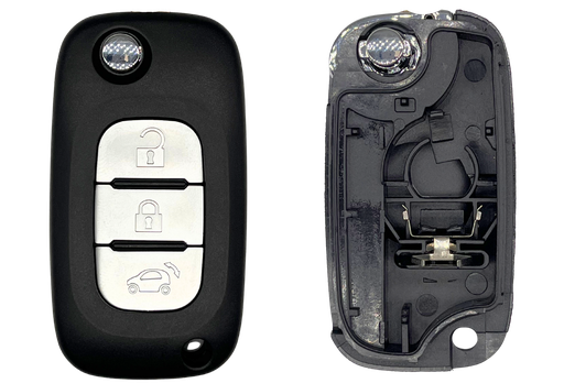 [RENPS302C] Coque de clé 3 boutons Renault (profil RENPS302C)