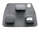 Lot de 2 caoutchouc 3 bouton pour coque toyota®