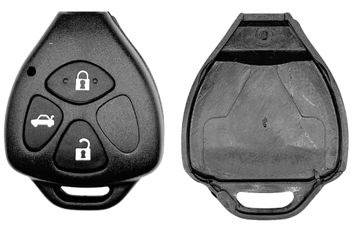 [TOYPS35C] Coque de clé 3 boutons Toyota (profil TOYPS35C)