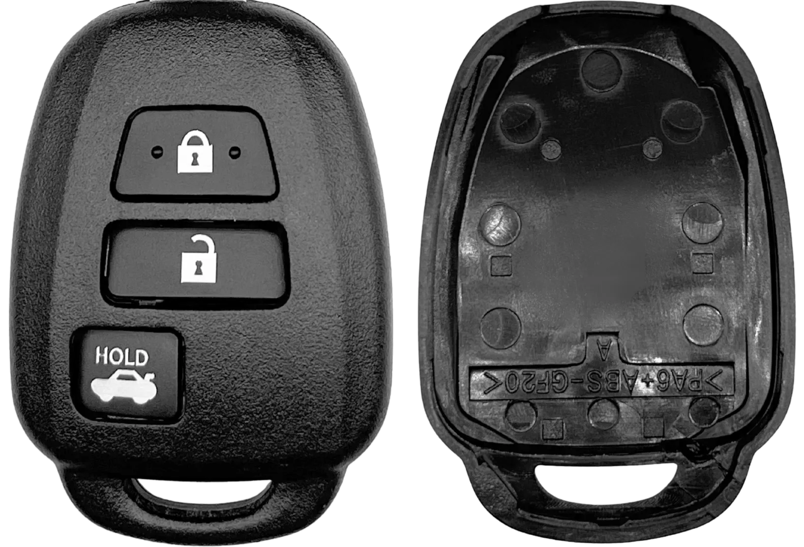 Coque de clé 3 boutons Toyota (profil TOYPS36C)