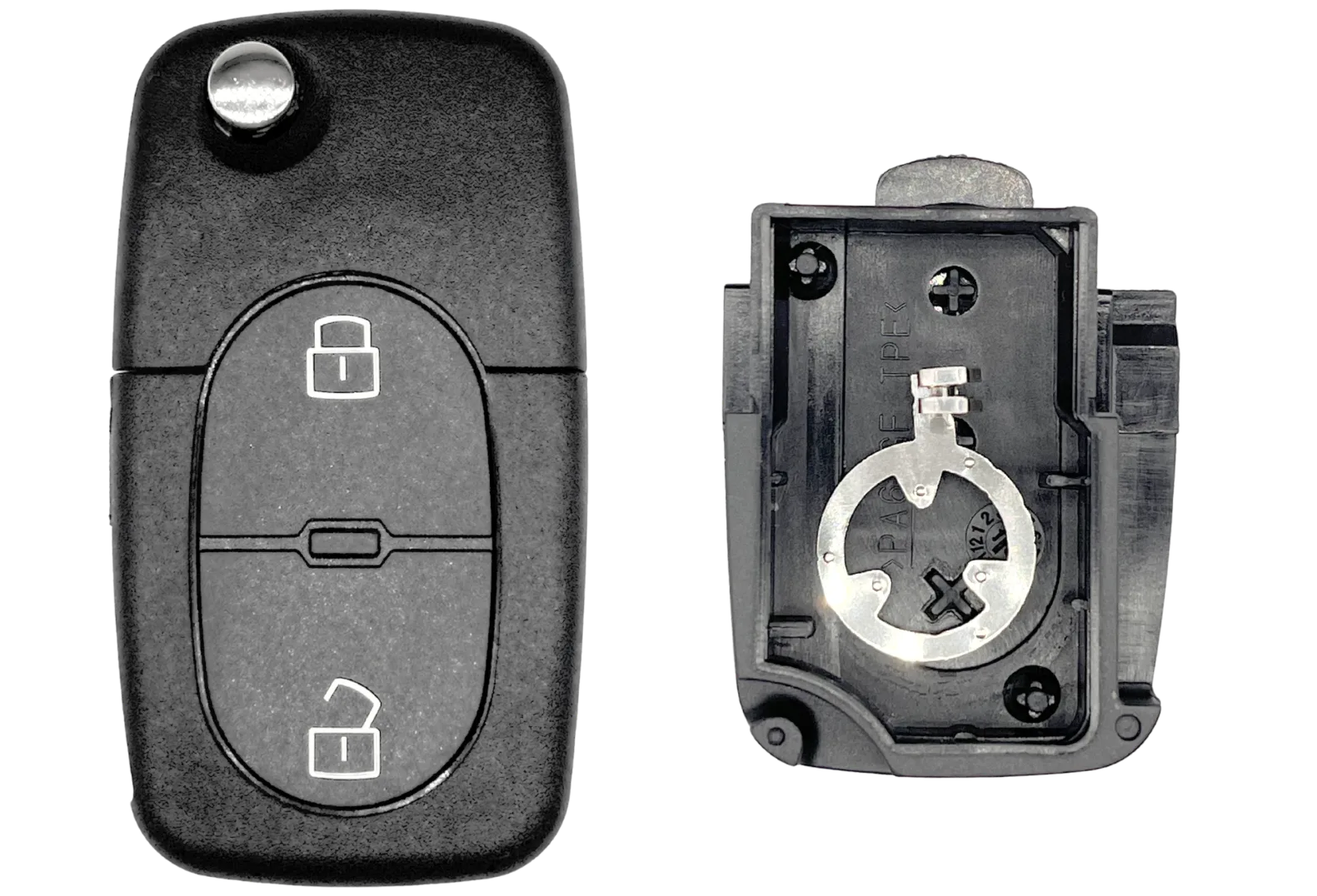 [VWPS201C] Coque de clé 2 boutons Volkswagen (profil VWPS201C)