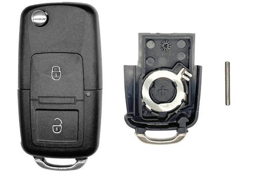 [VWPS204C] Coque de clé 2 boutons Volkswagen (profil VWPS204C)