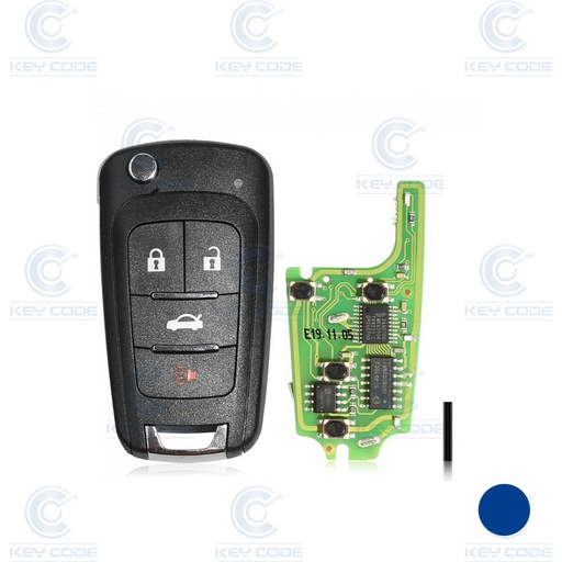 Télécommande format Opel / GM 4 boutons sans fil (Xhorse XNBU01EN)