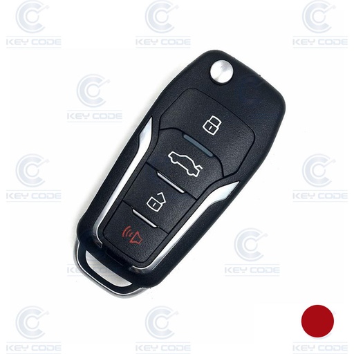 Télécommande format Ford 4 boutons (Xhorse XKFO21EN)