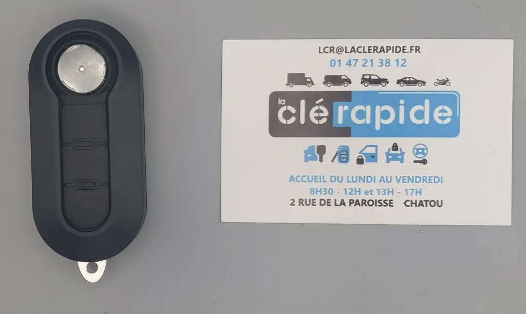 Télécommande Fiat (Delphi / Magneti Marelli) 3 boutons 434 MHz (FIR134+)