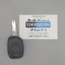 Clé télécommande Renault 1 boutons 433/434 MHz (RNR102E)
