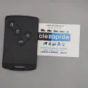 Télécommande Renault Clio IV 4 boutons mains libres 434 MHz (RNR133+)