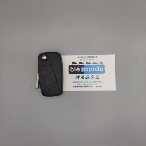 Télécommande Fiat Fiorino 3 boutons 433/434 MHz (FIR102+)