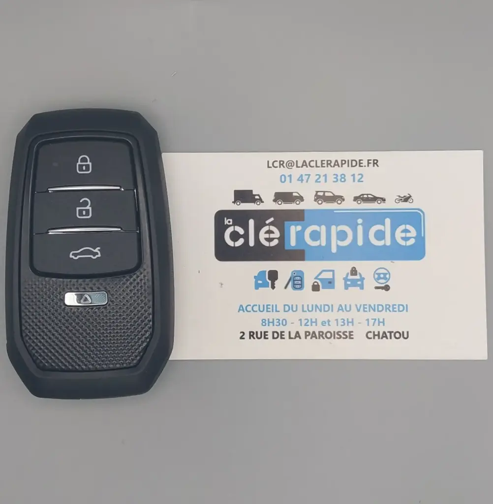 Télécommande universelle Toyota prox 3+1 boutons mains libres