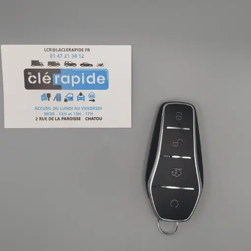 [1501391800] TELECOMMANDE MAINS LIBRES 4 BOUTONS BYD SEALION 07 / 08 