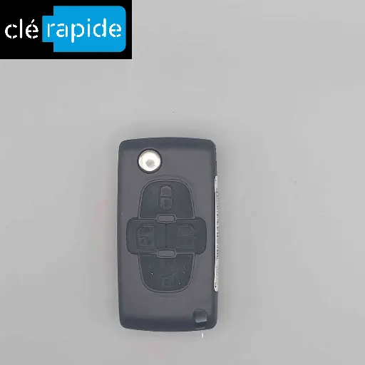 TELECOM PLIABLE  CITROEN C8 / 807 Mise au code et taillage inclus, à partir du code de clé ou d’une photo de la clé du véhicule