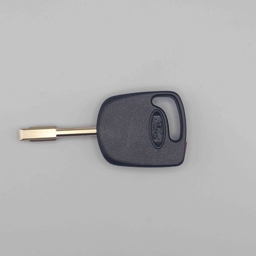 [1063685] Clé Ford Ford PATS clé tête rouge (clé d'apprentissage / master) - Fiesta/Focus/Mondeo/Ka 1ère génération PATS 1996-2003 Mise au code et taillage inclus, à partir du code de clé ou d'une photo de la clé du véhicule