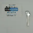 Cle insert pour telecommande mains libre expert 3/PEUGEOT 3008 (à partir 10/2016)CITROEN C4 picasso